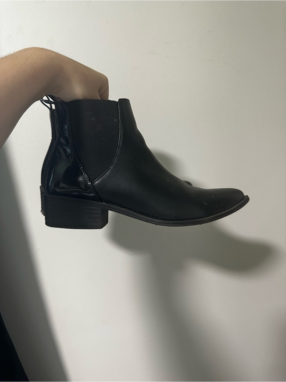Women's Black Chelsea Ankle Boots